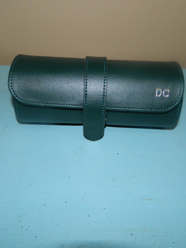 Mark  Graham Travel Watch Roll Forest Green Dc Mono